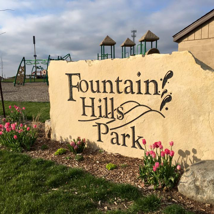 Fountain Hills Park in Pella, Iowa